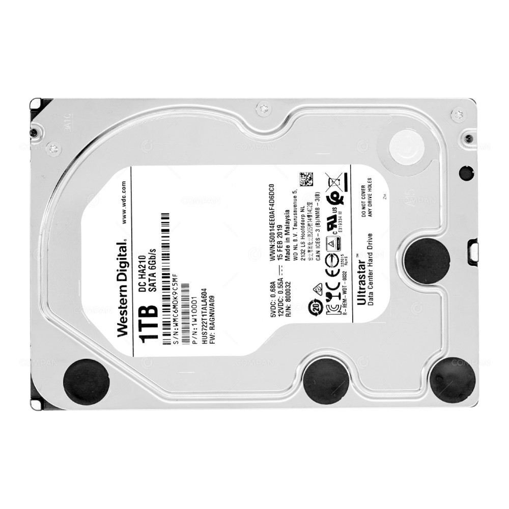 HUS722T1TALA604  HITACHI 1TB 7.2K 6G SATA 3.5 LFF HARD DRIVE